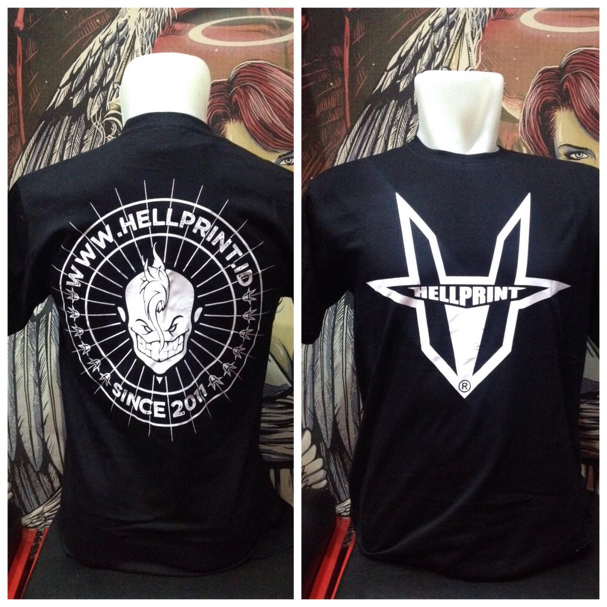 hellprint's tweet photo. Online :
WA 08112263566 - PIN 5E7ED093
T-Shirt Kode #S2011
Rp 100.000,- | Size M L XL XXL
Available at @hellprint https://t.co/Dz3iYqMf8w