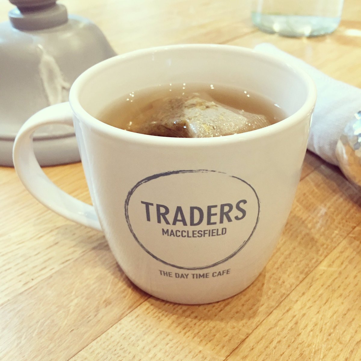 TradersMacc's tweet image. Happy Easter from all of us at Traders. We are enjoying a lovely cup of tea in our favourite Traders mug 🐥