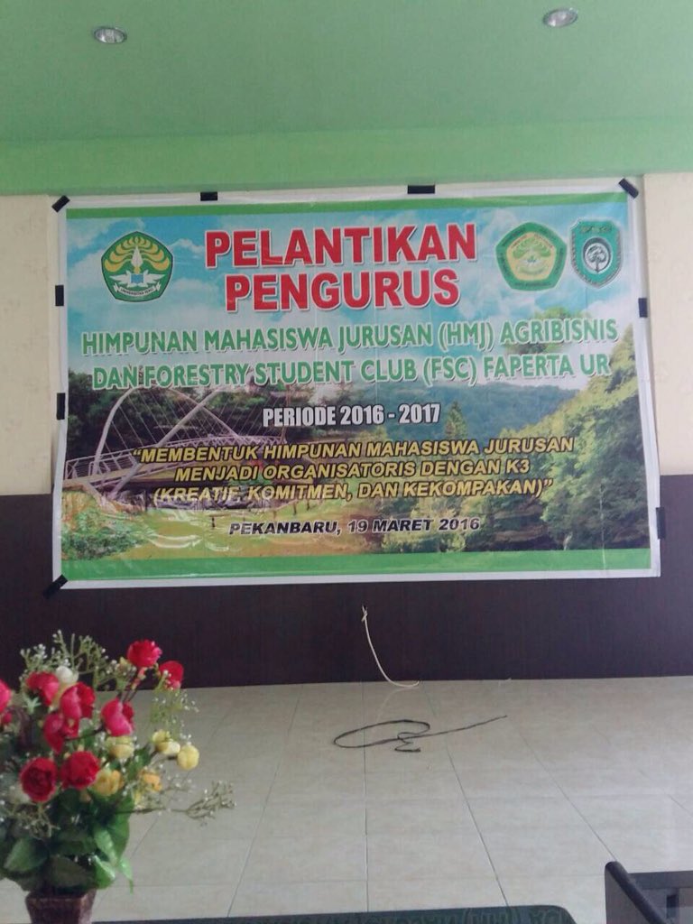 Pelantikan HMJ AGB UR -190316-