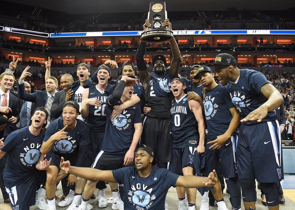 CoachJayWright's tweet photo. Thank you Nova Nation for all of your support this weekend in Louisville!! #LetsMarchNova https://t.co/R7c6QGyolQ