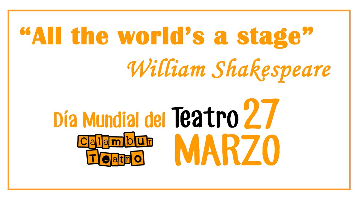 Calambur Teatro tweet media