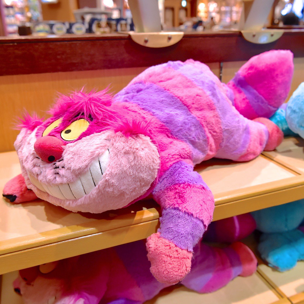 オールノット ディズニー、ジュディ、チェシャ猫 ぬいぐるみバッチの