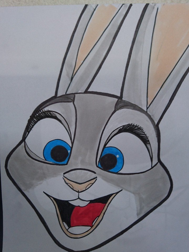 InglouriousCine's tweet photo. Judy Hopps #Zootopie #Sketch #EasterDraw https://t.co/iH3QybrB97