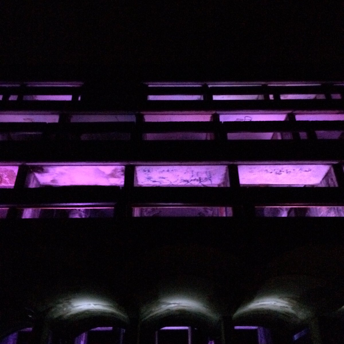 BrianMcGinlay's tweet photo. A truly memorable evening @_hinterland_ @foa2016 Stunning work @_NVA_ #Hinterland #StPetersSeminary #NVA #Cardross https://t.co/oi1zz1cILz