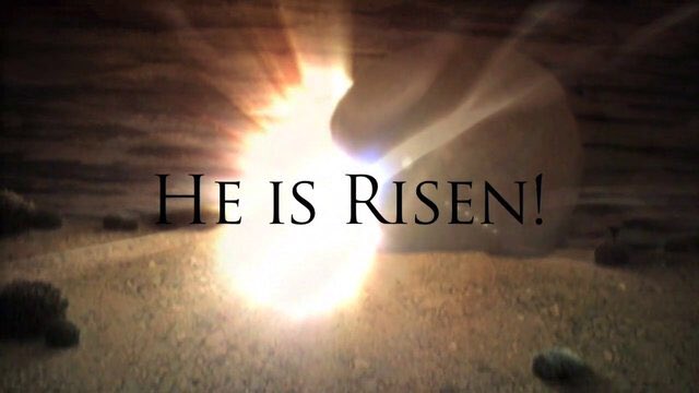 Happy Easter, all. #HeIsRisenIndeed