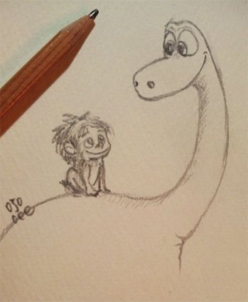 おじょぉ アーロと少年を観て来た 途中 雰囲気がヤバいぶっ飛んだシーンが出てきます わかる わかるんだけどw Sketchnotes Illustration Todaysdoodle Thegooddinosaur T Co Scdxy0rgzl