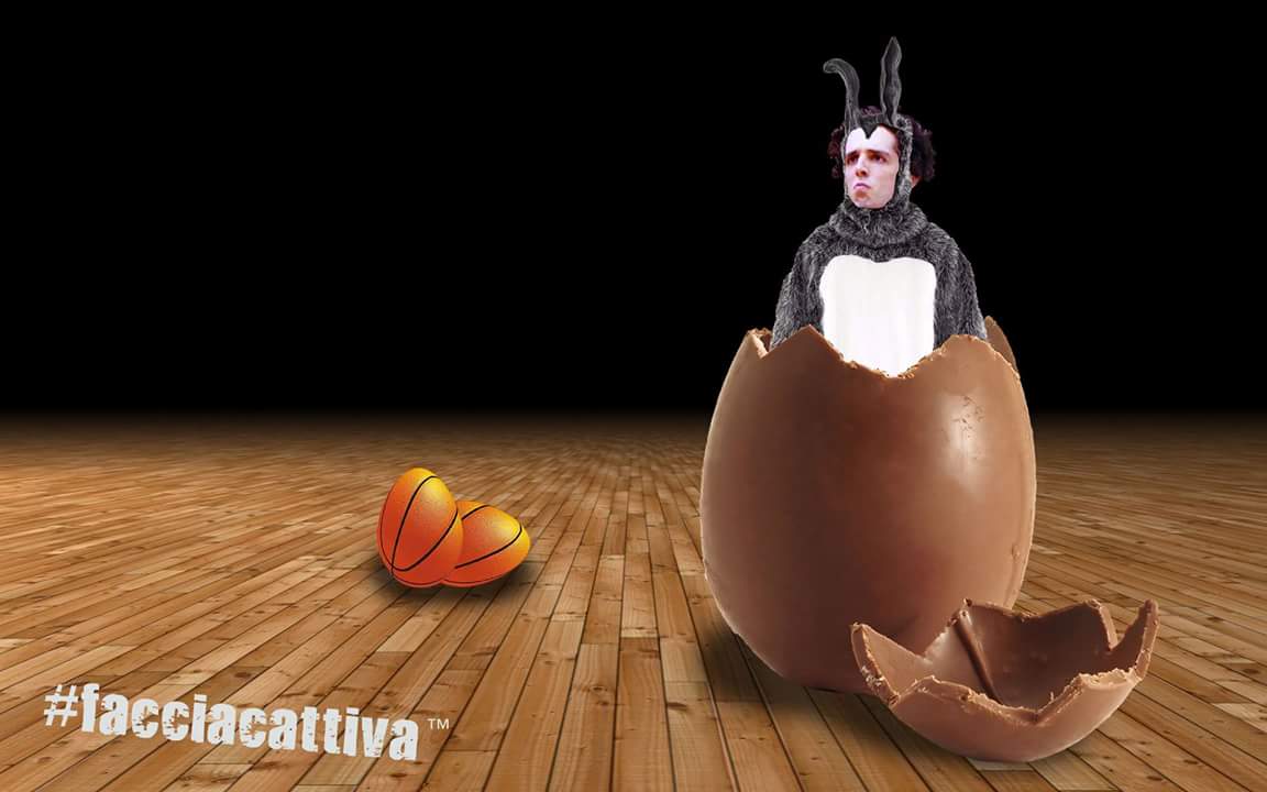 samueleiotti's tweet photo. Buona Pasqua a tutti... sempre e comunque con la #facciacattiva ! @lafacciacattiva @AmeDV8 https://t.co/dtFqn0CDlo