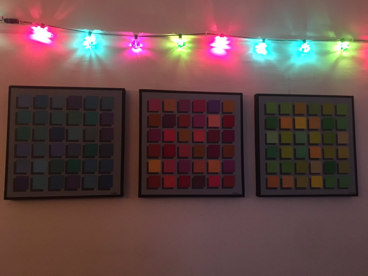 rboxart's tweet photo. Show off your @rboxart in your home. Here are a few from Floating Color hung in a home. #Rboxart #art #nyartist https://t.co/Beaa5MPTra