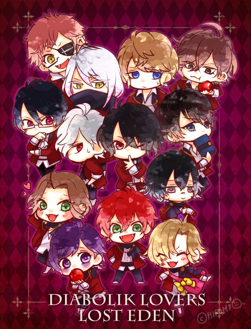 Hiromi Diabolik Lovers Lost Eden 新制服で全員集合 Q T Co 48xbl9v1ae Twitter