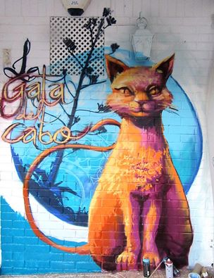 ninopinturas's tweet photo. La gata del Cabo maulla por #SanJose #Almeria #graffiti https://t.co/ArR1hcgPhk