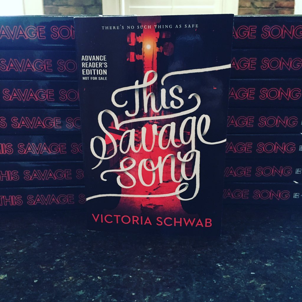 veschwab's tweet photo. THIS SAVAGE SONG comes out in 100 days!!! RT for a chance to win an ARC! Open internationally until 4/1. https://t.co/QIQcvAKZuz