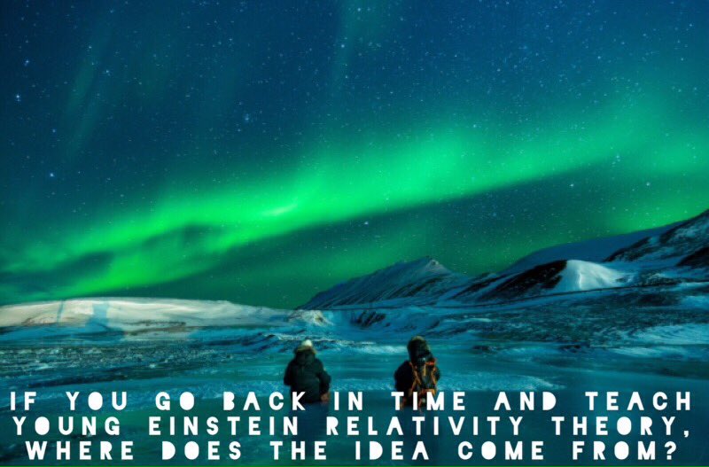 Olivia_Wilds's tweet photo. #backintimefortheweekend #back #NorthernLights #AlbertEinstein #realitivity #theorie #todaysphilosophers https://t.co/fWPgaH6SAj