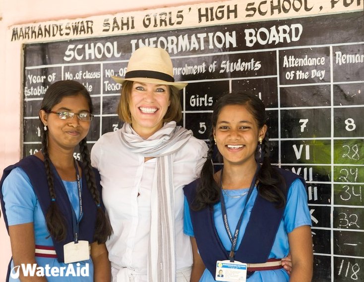 WaterAidUK's tweet photo. .@cerysmatthews will be talking about her trip with us to #India tomorrow on @itvlorraine from 8.30am. Don't miss! https://t.co/VkffIbQsMP
