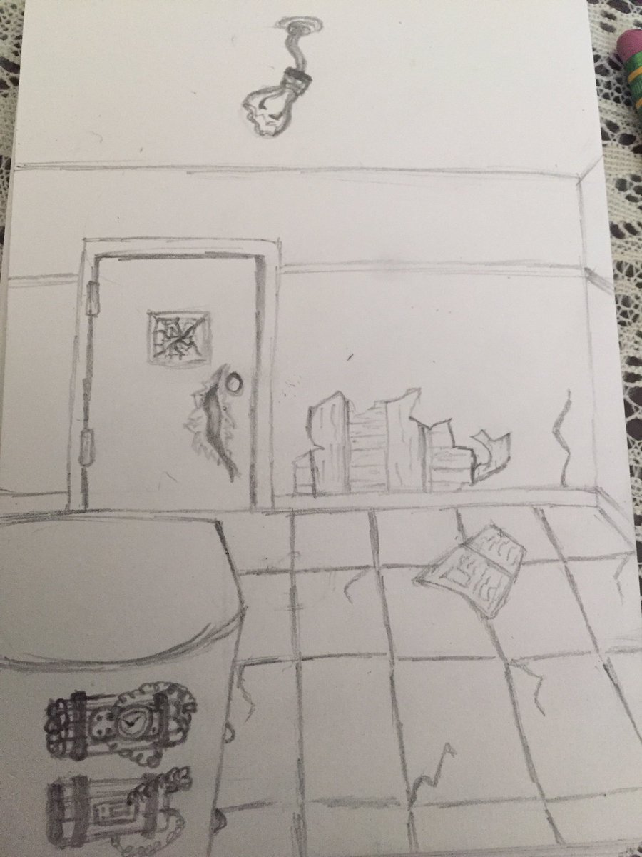 NorbertoDeed's tweet photo. Hi everyone here is a concept art from "Breaking Doors" #Game #gamedevelopment #breakingdoors #bomb #onepointofview https://t.co/0SvLAceZeO