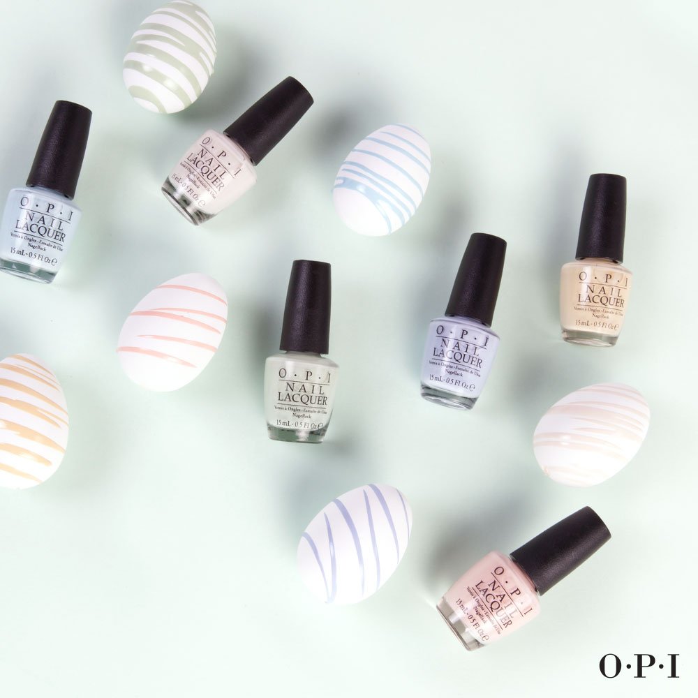 OPI_PRODUCTS's tweet photo. #Easter Sunday treats! What was in your basket? #OPISoftShades https://t.co/Zh6MPUizsI