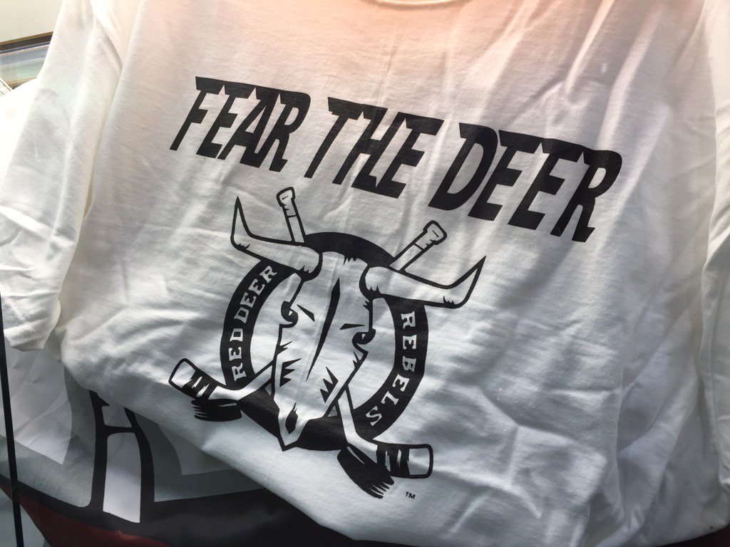 RedDeerProud's tweet photo. Talk about being #RedDeerProud #FearTheDeer @Rebelshockey https://t.co/B7pJqNR9fC