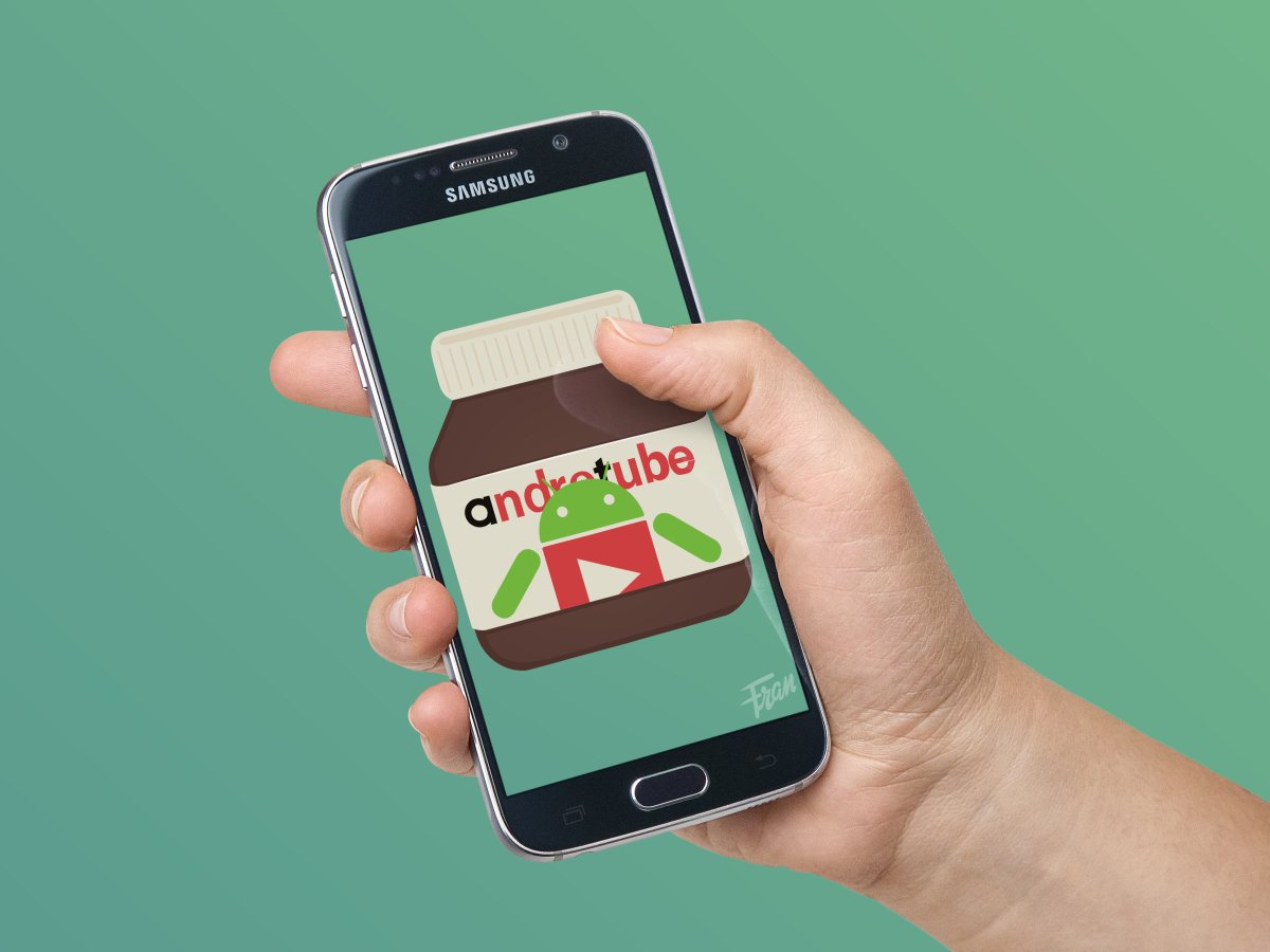 Wallpaper AndroTube Nutella - Descarga: goo.gl/qxYy96