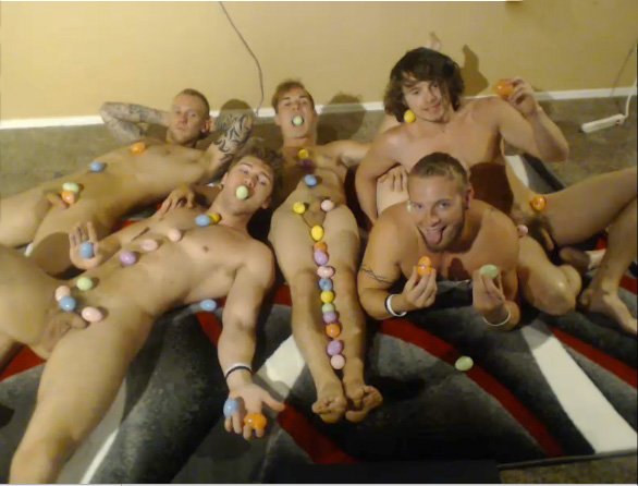 A very Happy Easter from the Voyeurboys! @Jaden_Storm25 @BigDame90 @jake_karhoff @ParkerKaneXXX @Jbunny43<a class="tags" href="/tag/jaden_storm25">@jaden_storm25</a><a href="/tag/easter"class="tags"><span>#easter</span></a>