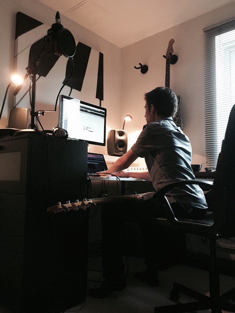 cleffmusic's tweet photo. Cracking on with the new EP. https://t.co/i1GT5JVXiT