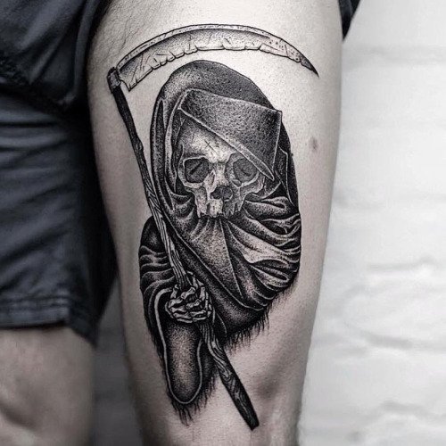 TattedMag's tweet image. Tattoo by Bobby Anders