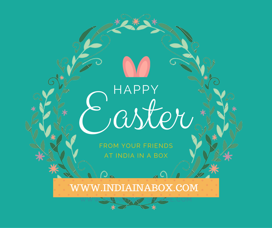 indiainaboxus's tweet photo. Best wishes for a happy and joyful Easter sunday from everyone at Team India in a Box. https://t.co/CbJ3QRKSO8