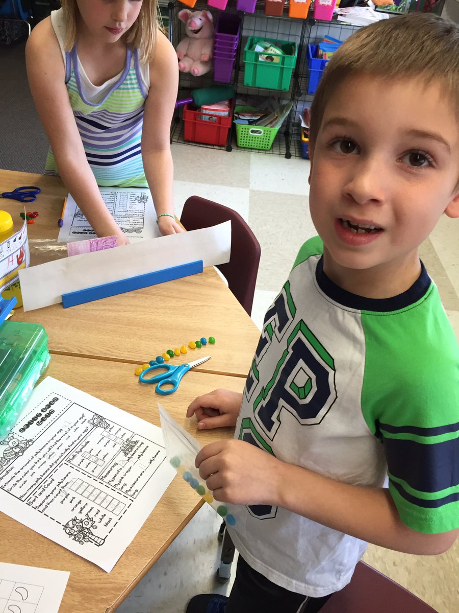 MissRepettoNES1's tweet photo. Measuring & graphing with jelly beans #jellybeanmath π° https://t.co/g0tzVyannh