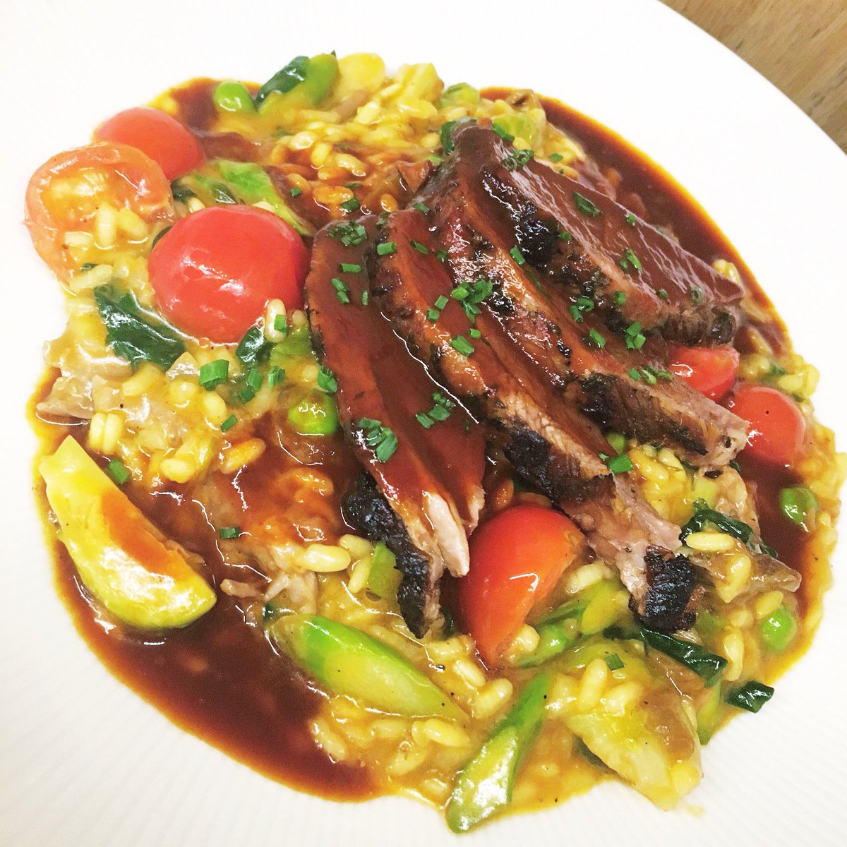 greysalt_'s tweet photo. Spring risotto with Colorado lamb #easter #special #getgrey #greysalt @chefmarcmurphy @SHRTampa https://t.co/mamBduDliN