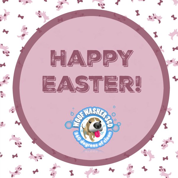 Happy Easter! Is your doggy dressed up as a bunny today? Share your photos with us! #EasterDoggy