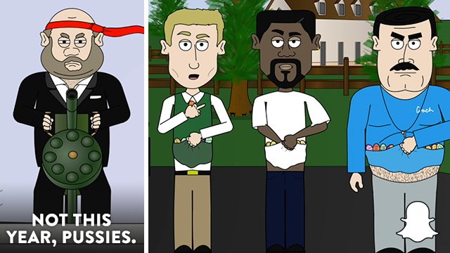 ComedyCentral's tweet photo. Those Easter eggs aren’t gonna hunt themselves. Only on Snapchat Discover: https://t.co/zSTQ0vs6ug https://t.co/45mdYaaAWw