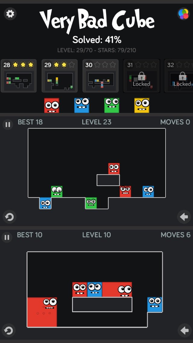 prnces182's tweet photo. I'm going crazy with #VeryBadCube (one of the most challenging puzzle game) Check it out! https://t.co/6dqZCWL57l https://t.co/HQ2opBcckh