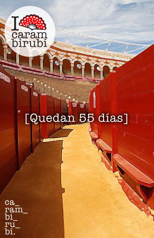 Terminando la Semana Santa y empezando a preparar nuestra feria... #55dias #CasetaCarambirubi #OrgullodeFeriaDeGraná