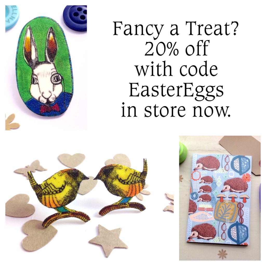 #crafthour remember you could be #saving money tonight! 20% off with code EasterEggs etsy.com/uk/listing/264…