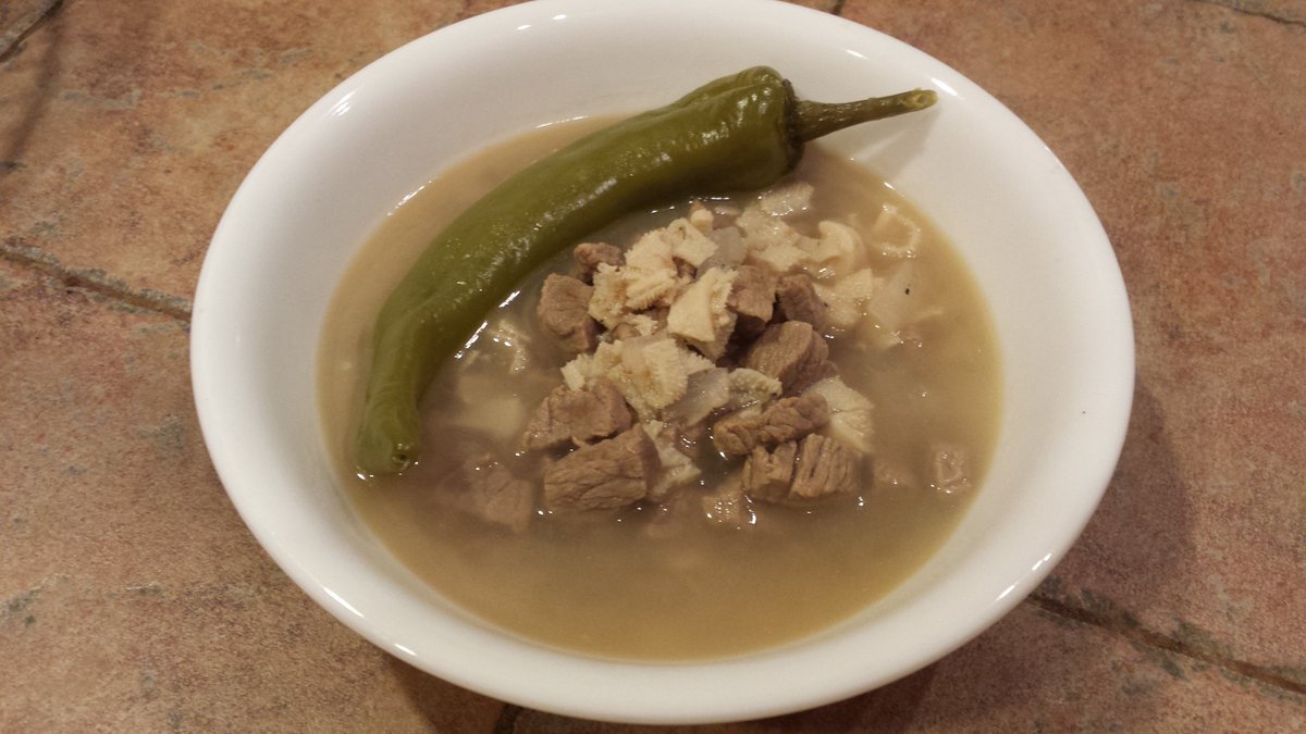 kiretoce's tweet photo. #Pinapaitan, a dish from the Northern Philippines, made with beef and tripe, broth is flavored by the cow's bile. https://t.co/ydWaVPotr8