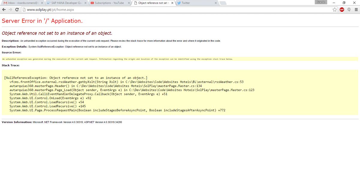 RRomero_PROG's tweet image. Nothing like getting an exception to confirm you have succesfully connected to the hotel's wifi. #programmingstuff