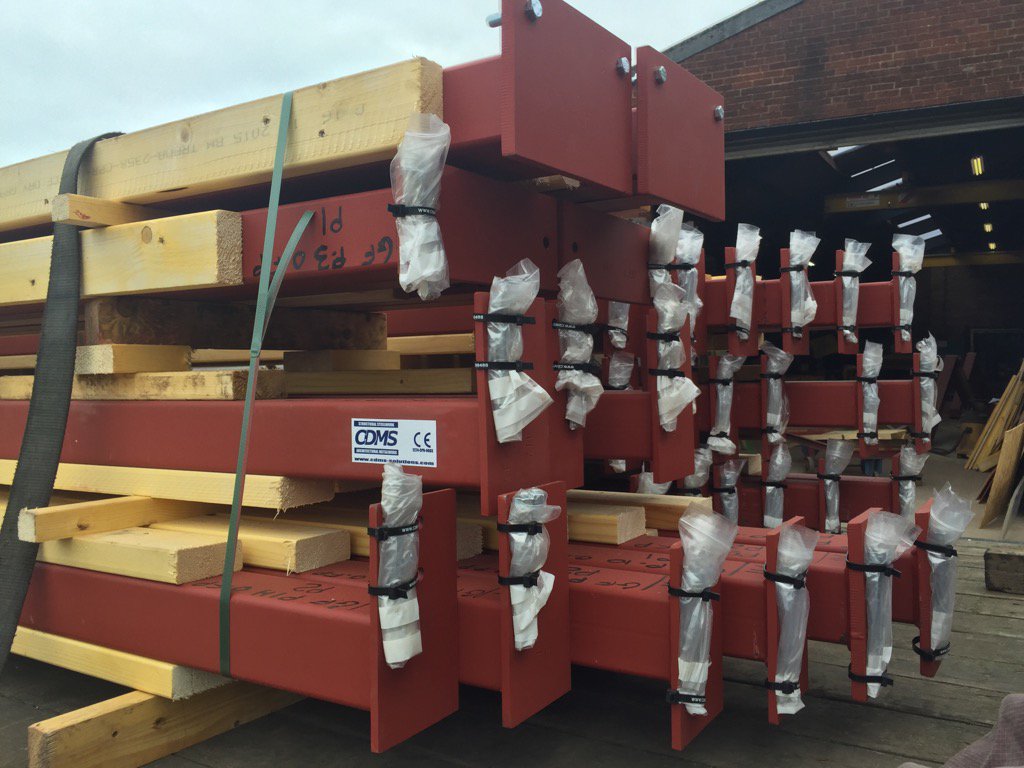 CDMS_Solutions's tweet image. Bolts and resin anchors bagged and zip tied to each column to avoid lost bolts on a large site