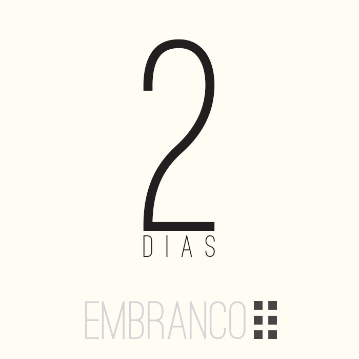 AlarmesOficial's tweet photo. Faltam dois dias! Compartilhem e bora espalhar o "Em Branco" por aí! #lançamento #embranco https://t.co/gwRt8ZjNuo