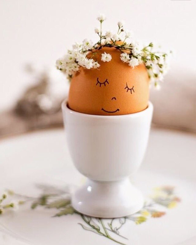 BlancheGarcia's tweet photo. Fancy hat for a fancy occasion
#happyeaster #BFancy #eggfashion https://t.co/BrttyQ8uII