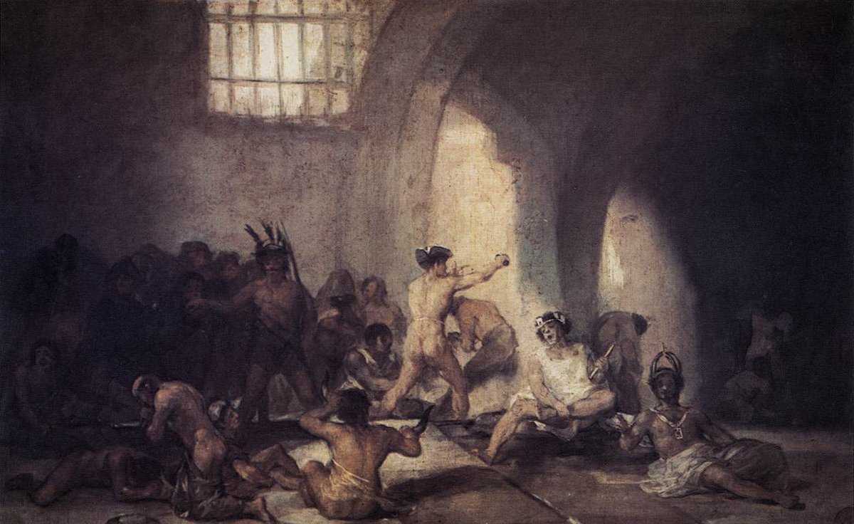 CelineSymbioss's tweet photo. GOYA
Tımarhane
1815

'Hapishaneye atılmış deli için değil, kendi gecesinin içine atılmış insan için'
Michel Foucault https://t.co/8iuY0ZIc5A