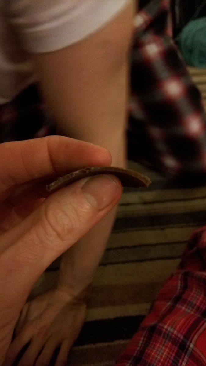 FiftyTwoCreate's tweet image. Disappointed at my deceptively oval shaped, thin, indented chocolate egg #YouveGotToBeYolkingMe @thorntonschocs