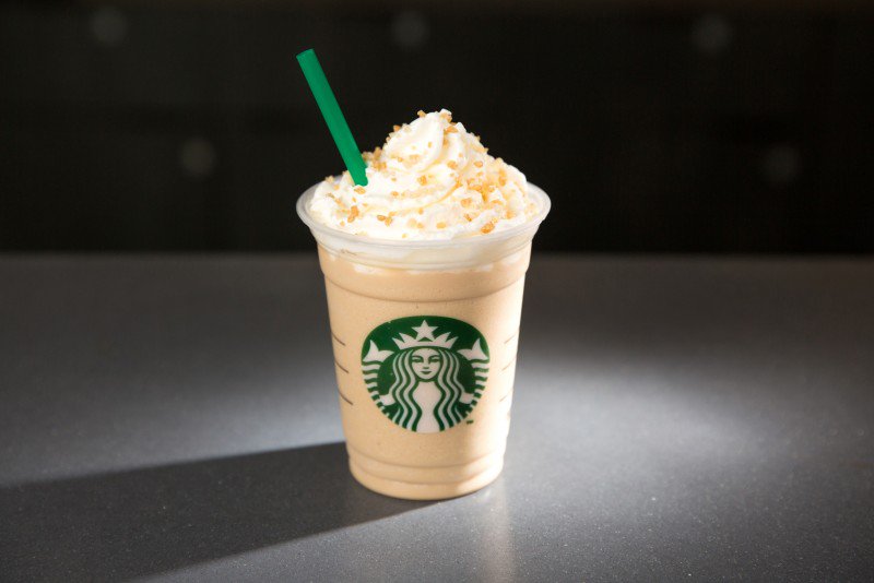 “Buzz over to a #Starbucks store for the new Caramelized Honey Latte @frapp...