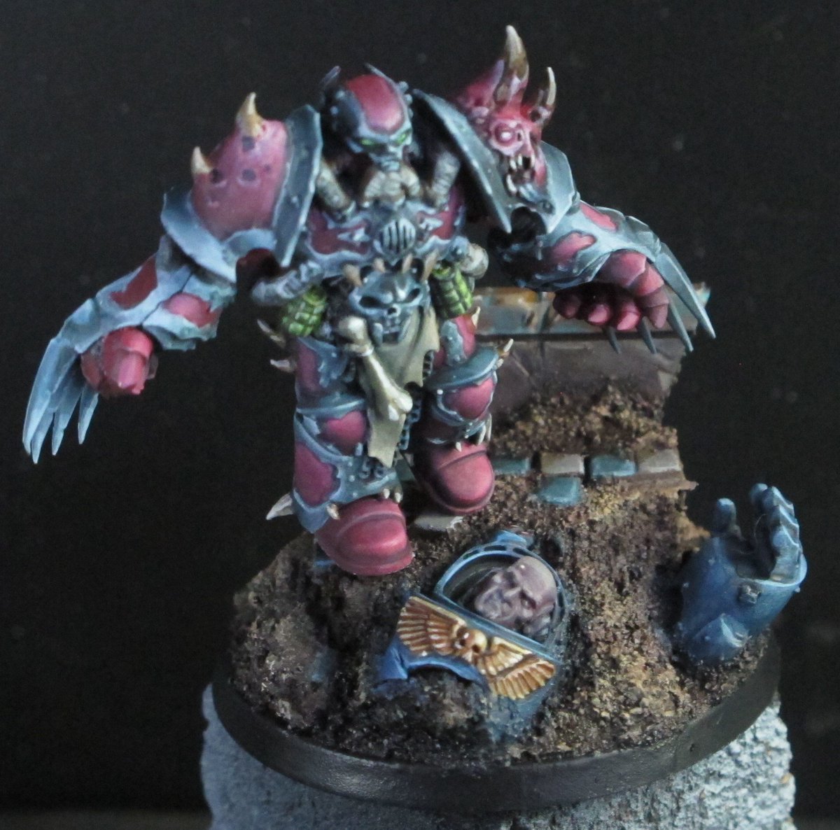 JudgeGudge's tweet image. The base is now painted. #boyzie2000uk