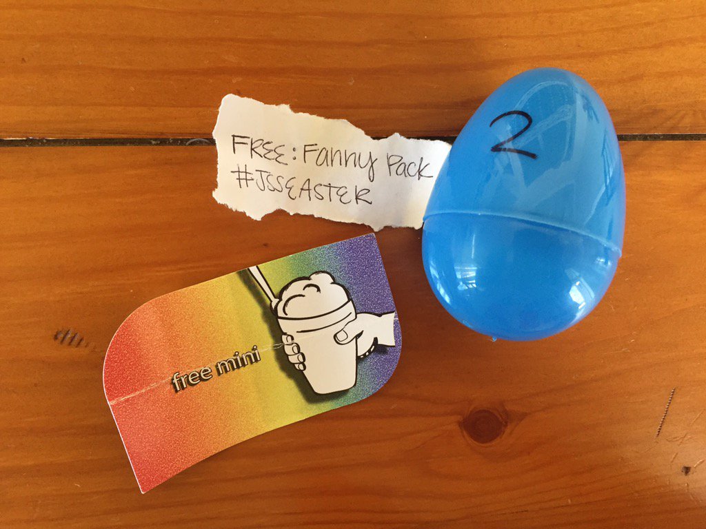 bluemoose96's tweet photo. #jsseaster found at the Jenks location! @JoshsSnoShack https://t.co/gjv5kWUTeY