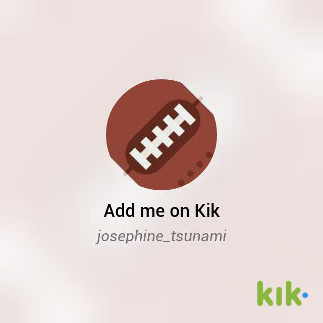 jmalani1805's tweet photo. Hey! I'm on Kik - my username is "josephine_tsunami" https://t.co/MbjqmyZeGU https://t.co/STudbRnewM