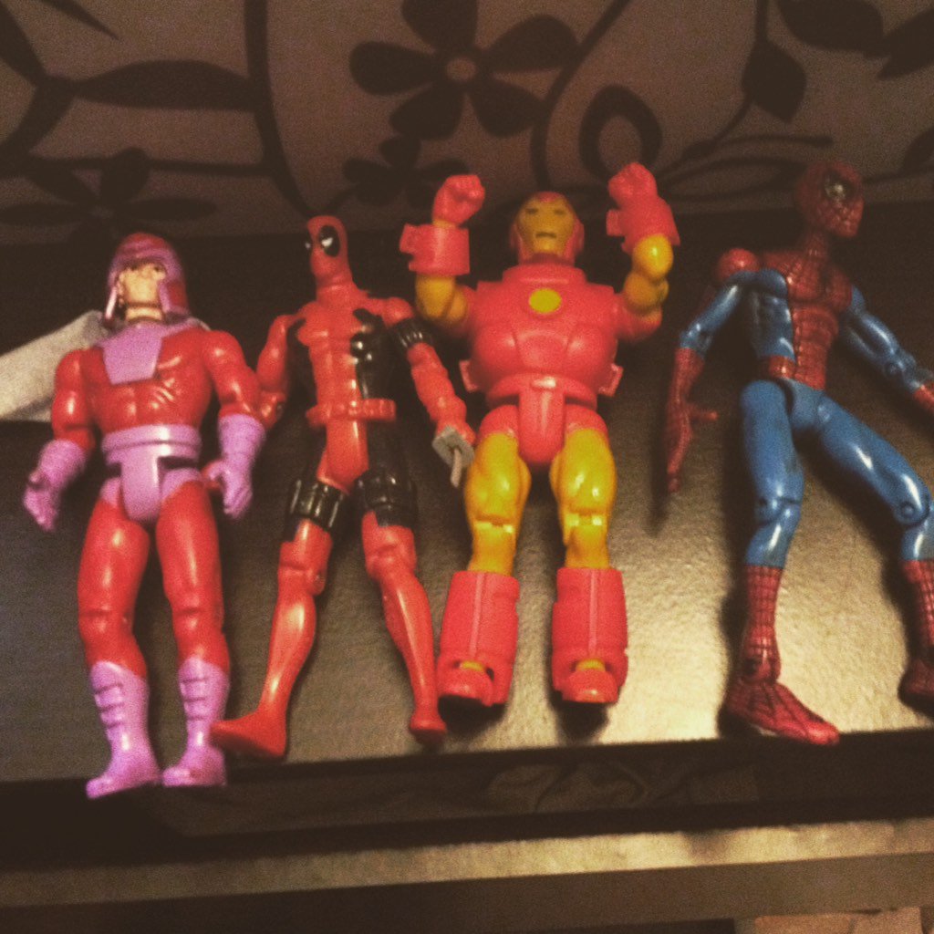 FupuToyCo's tweet photo. New stuff today. #marvel #comics #toys #Fupu #actionfigures #magneto #ironman https://t.co/RgrXPDn4lT