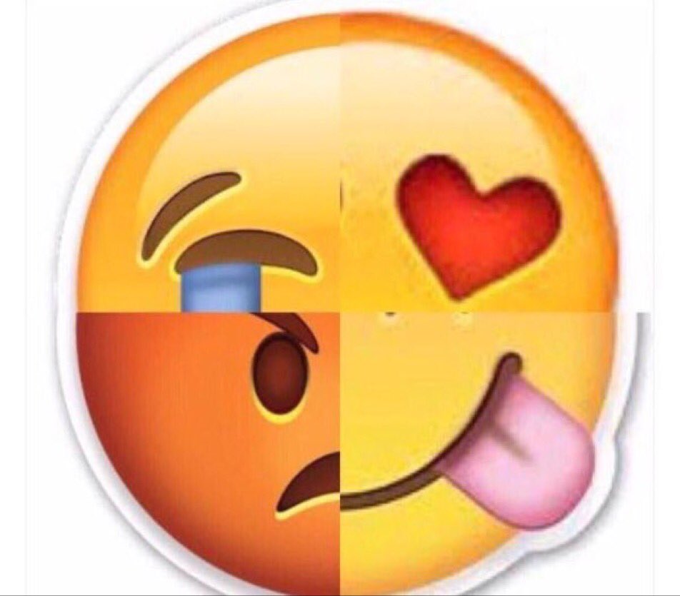 Pax420's tweet photo. When you start liking someone 😠🤔😜😍😂 https://t.co/KqJlliGTF3