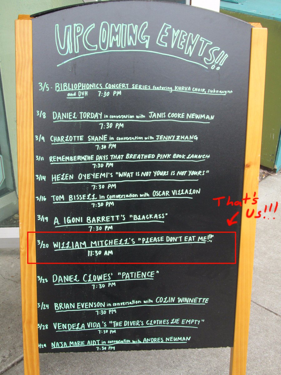 Fun__Pixel's tweet image. William Mitchell on Green Apple sign.