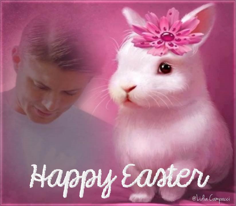 lidiac01's tweet photo. @jarpad @JensenAckles @stevecarlson Happy Easter !! *-* https://t.co/GR9ngL54zX