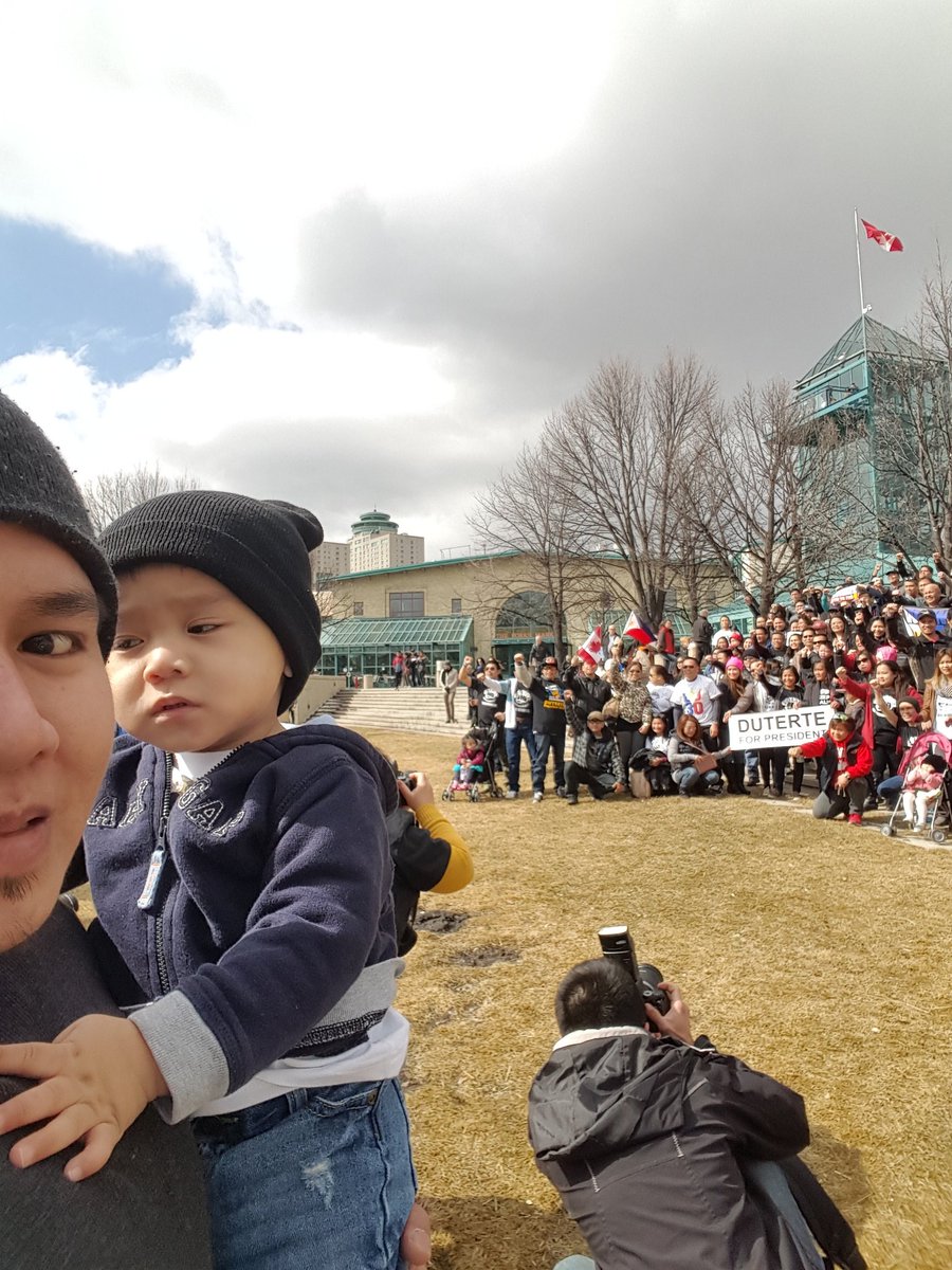 Winnipeg for DU30! #HappyBirthdayPresidentDuterte