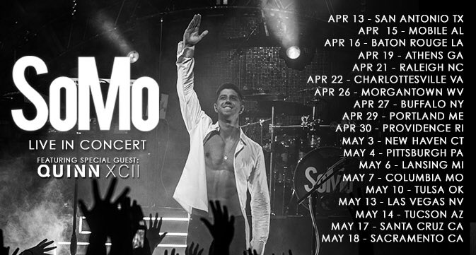 OfficialSoMo's tweet photo. 1 fan who retweets my last tweet will WIN tickets to my US Spring tour! https://t.co/qS51ihtMKL