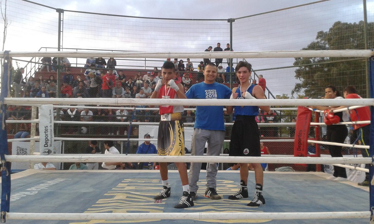 boxeo2018's tweet photo. #CampeonatoNacionalBoxeo en la pampa @RobertoArriet14 @monica311035 @LaSaldelBoxeo https://t.co/RQHyagHxUS